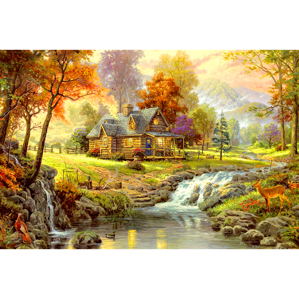 Cabin - 1000 Pieces Jigsaw Puzzle, 501 Original