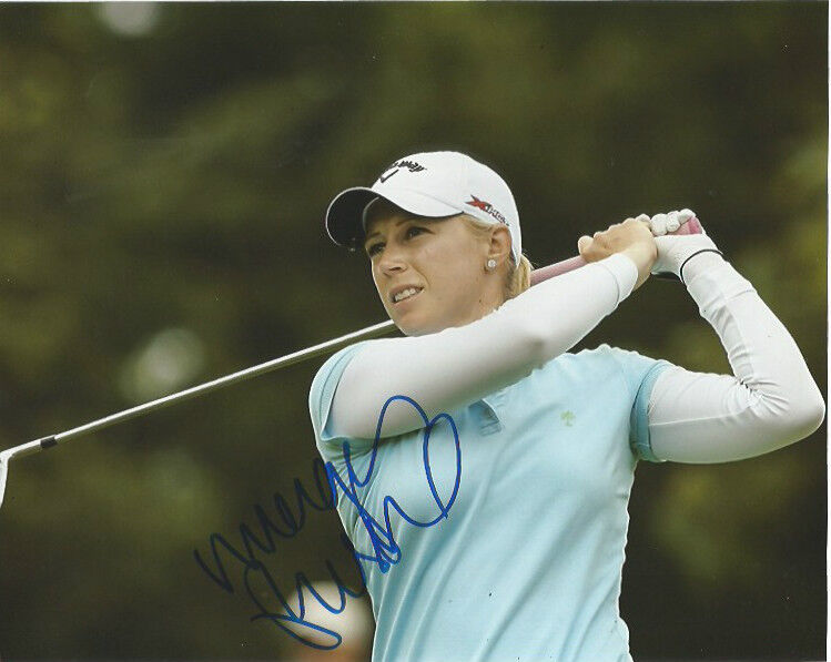 LPGA Morgan Pressel Autographed Signed 8x10 Photo Poster painting COA A