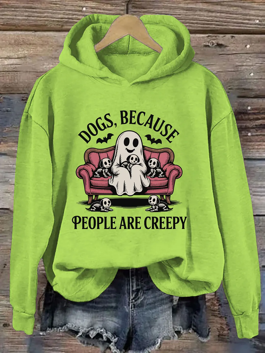Dogs Because People Are Creepy Hoodie