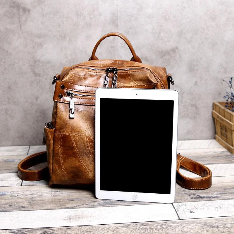 Can be single shoulder double shoulder practical women's bags