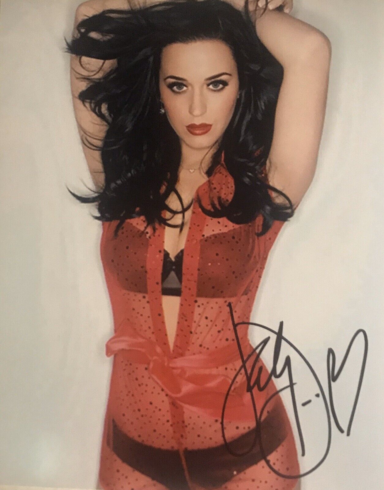 Katy Perry Signed Autographed Photo Poster painting 8x10 Sexy