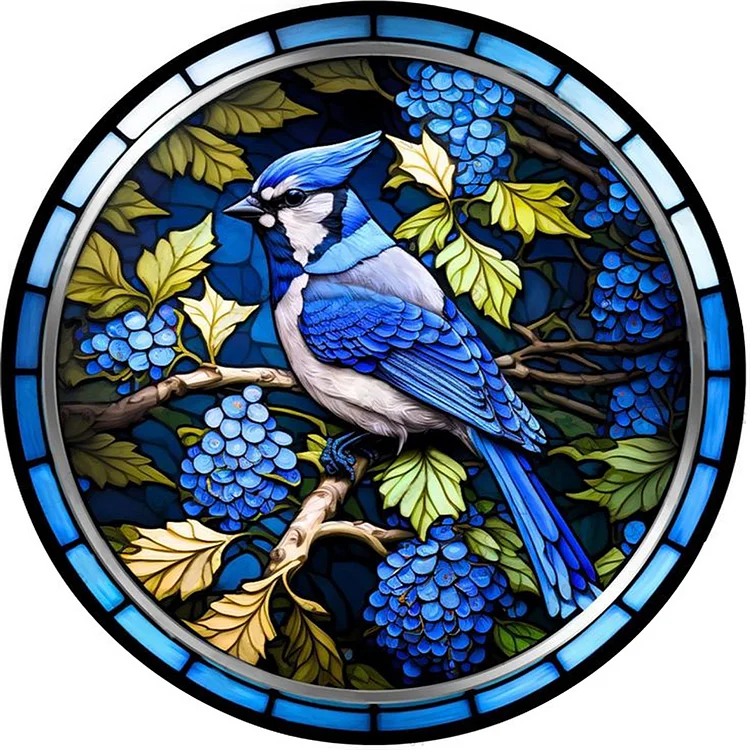 Stained Glass Animal - Full Round - Diamond Painting (35*35cm)