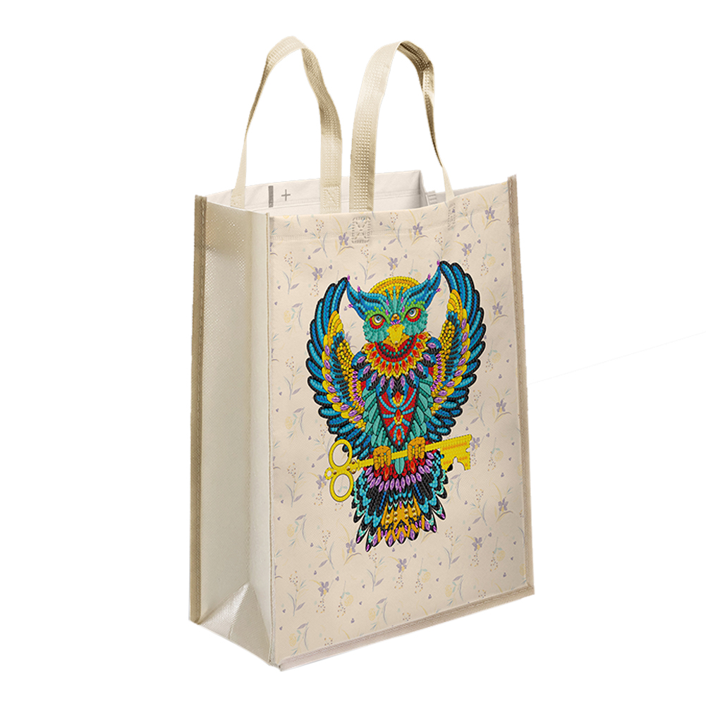

DIY Diamond Painting Handbag Mosaic Drill Eco-friendly Bags (Multi Owl), 501 Original