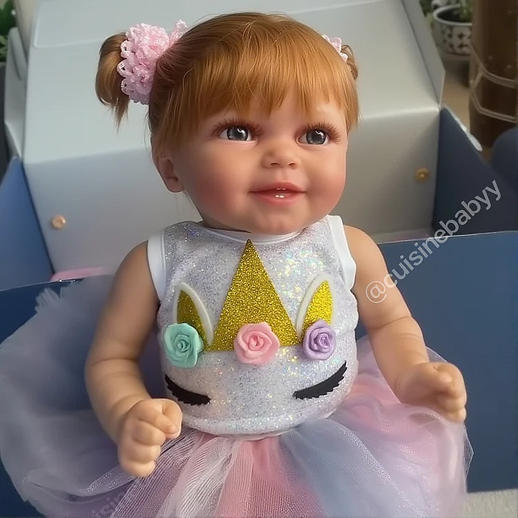 Babeside Smiling Reborn Baby Doreen 20''  Toddler Girl Building Lovely Memories