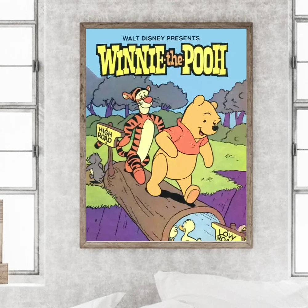 Diamond Painting - Full Round Drill - Winnie The Pooh(Canvas|30*40cm)