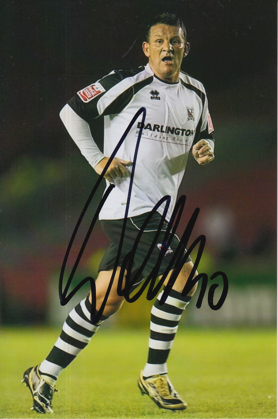 DARLINGTON HAND SIGNED DEAN WINDASS 6X4 Photo Poster painting 3.