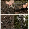 Outdoor Multi-Function Hand Saw Portable Camping Barbecue Tool Fast Folding Saw Blade Field Wood Manual Saw