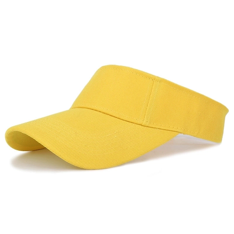 Unisex Basic Solid Color Wide Eaves Sun Hat