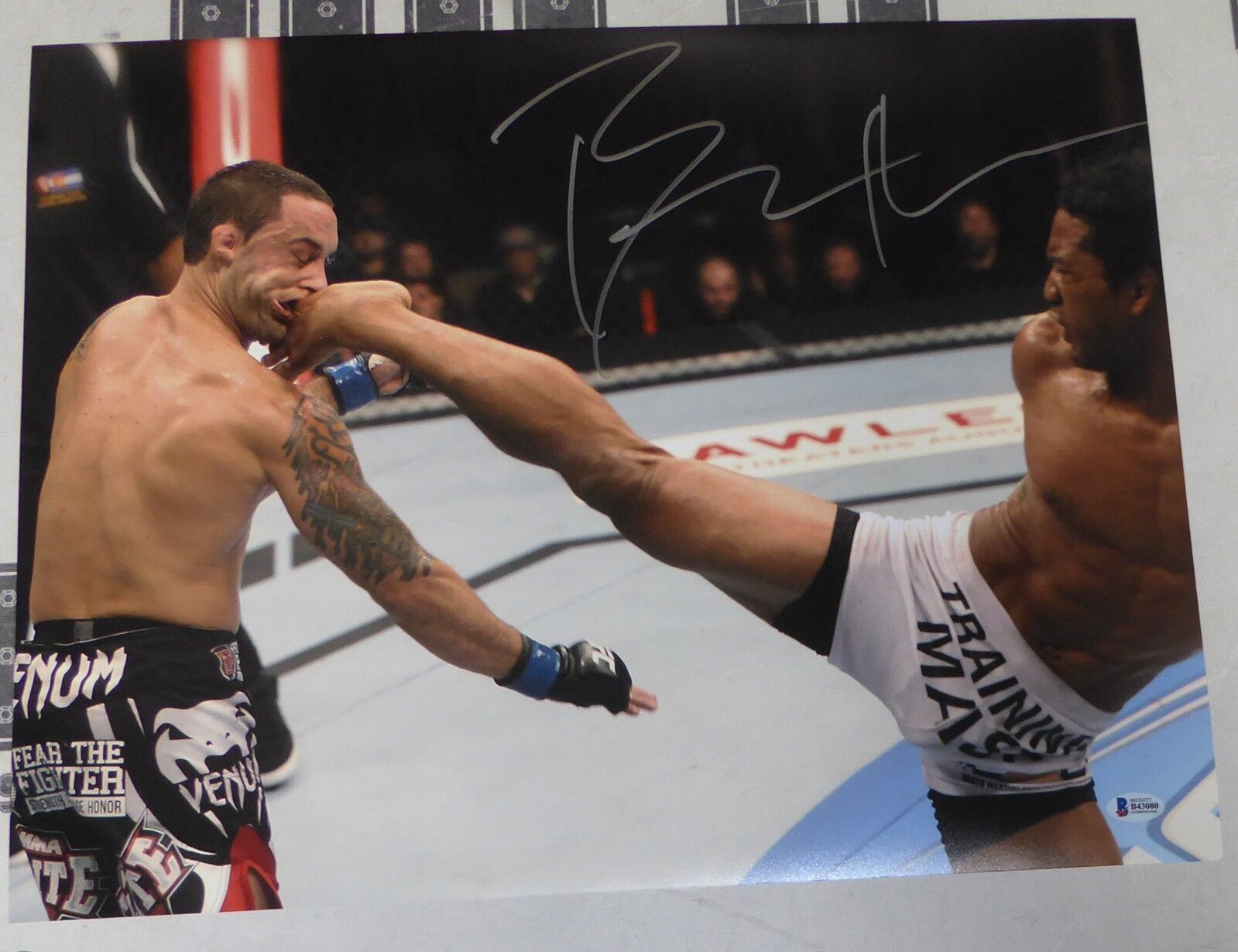 Benson Henderson Signed UFC 16x20 Photo Poster painting BAS Beckett COA 144 Picture Autograph 1