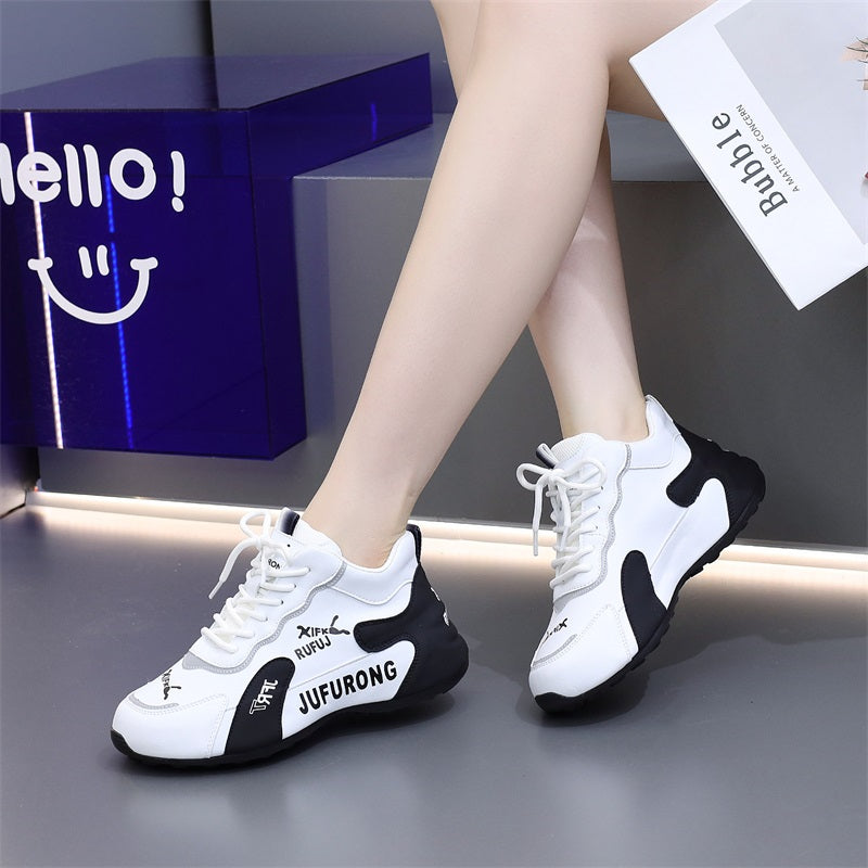 JUFURONG UNISEX LOW-top Leather Lovers Sneakers DANRRIO.COM DANRRIO