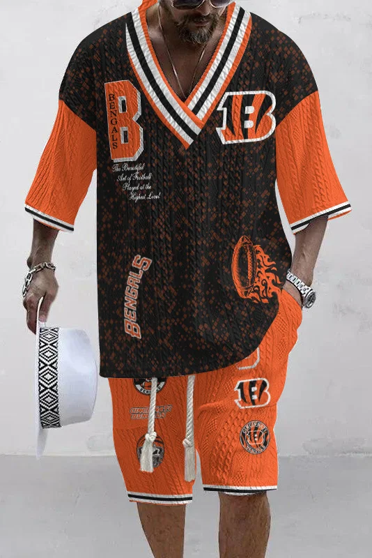 Cincinnati Bengals Limited Edition Top And Shorts Two-Piece Suits