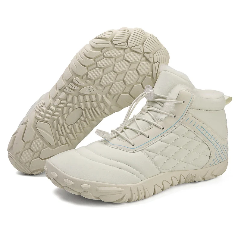 Fleece Warm Waterproof Non-slip Outdoor Boots For Men And Women