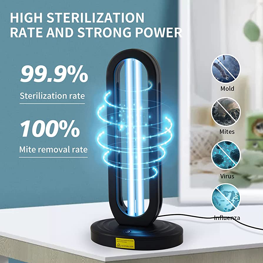 UV Light Sanitizer, Ultraviolet Light Sanitizer for Room，Air Freshener UV  Lamp with Remote Control and Radar Monitor Sensor: Sterilize and Disinfect  Every Room of Your Home for 15/30/60 Minutes : Health & Household -  Amazon.com