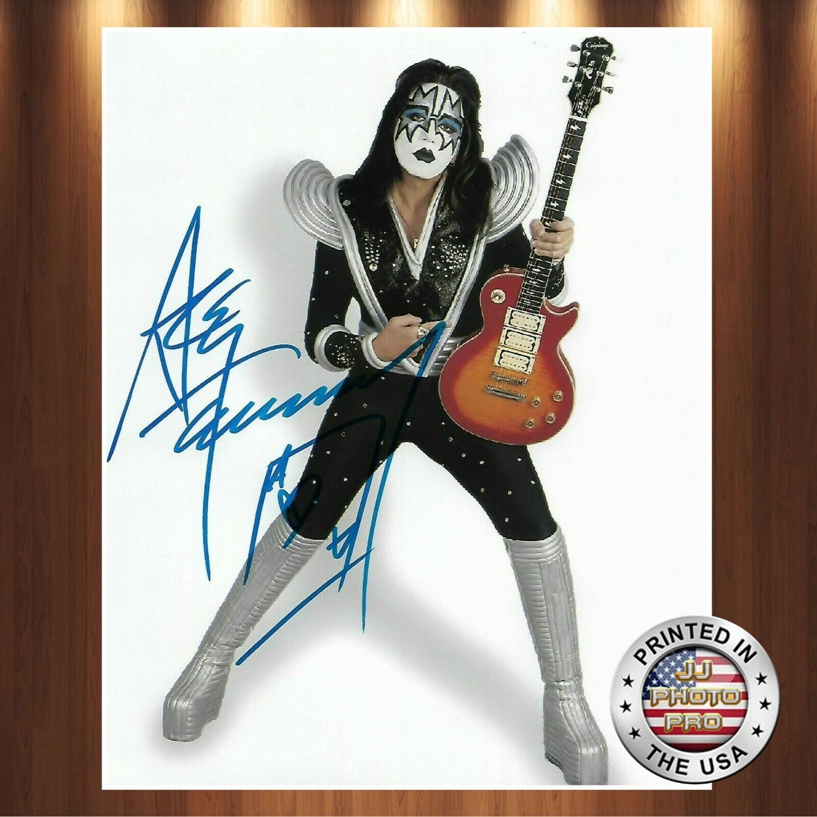 Ace Frehley Autographed Signed 8x10 Photo Poster painting (Kiss) REPRINT