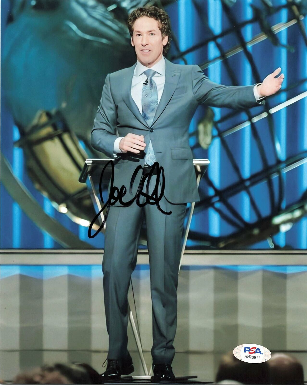 Joel Osteen signed 8x10 Photo Poster painting PSA/DNA Autographed