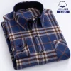 Men's 100% Cotton Plaid Shirt