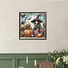 Diamond Painting-DIY Full Round Drill Halloween Pumpkin Girl