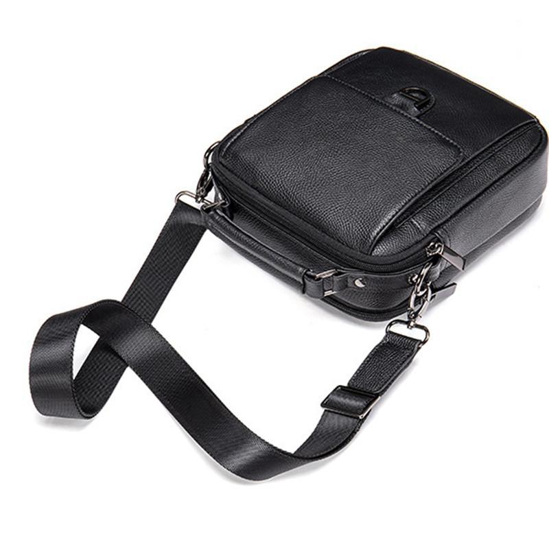 Mens Practical Multipurpose Shoulder Bags Leather Messenger Bags