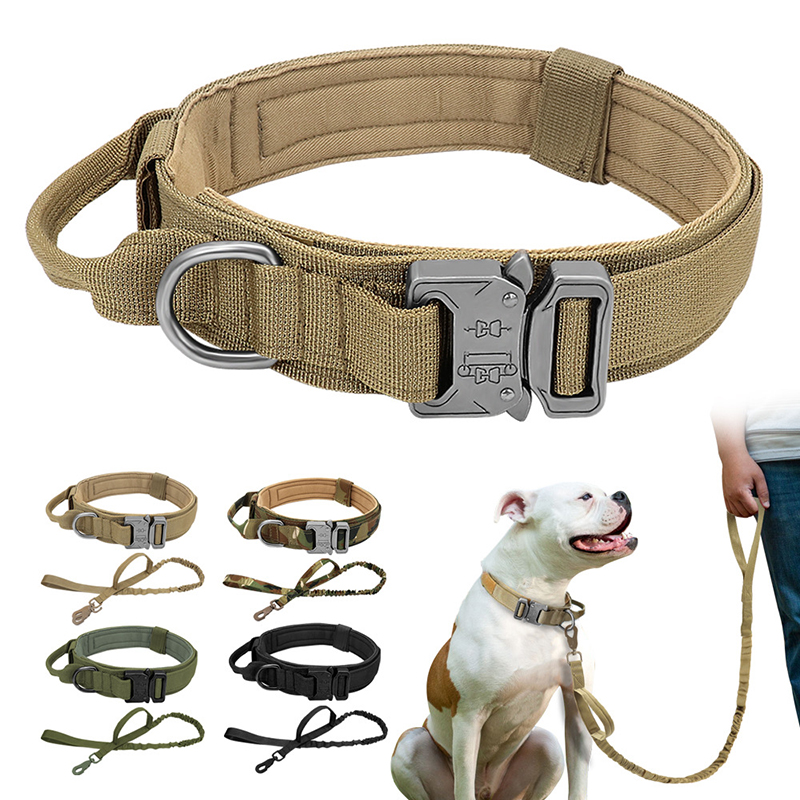 Flash Sale 50 Off Personalized Tactical Dog Collar With Handle flash-sale-50-off-personalized-tactical-dog-collar-with-handle