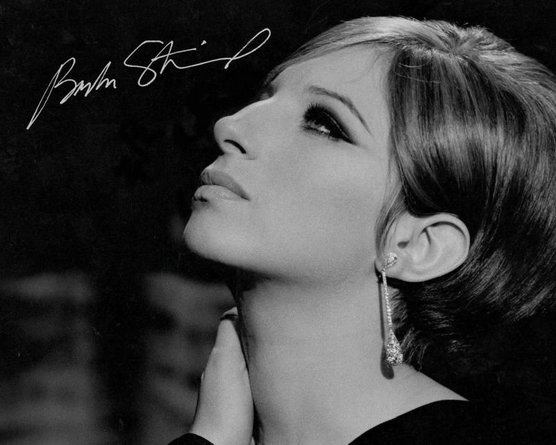 Barbra Streisand Autograph Signed Photo Poster painting Print