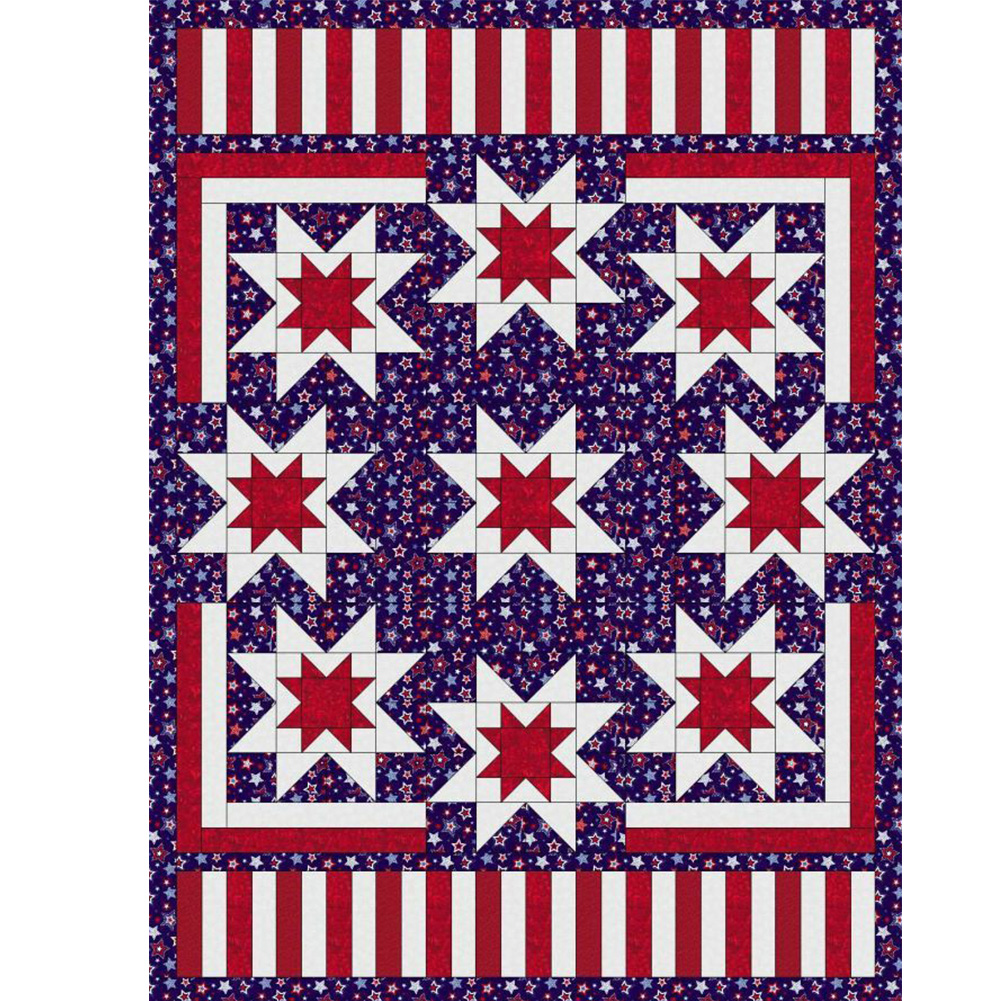 

American Flag - Round Drill Diamond Painting - 30*40CM, 501 Original