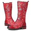 Women's Boots Autumn And Winter Retro Knight Boots