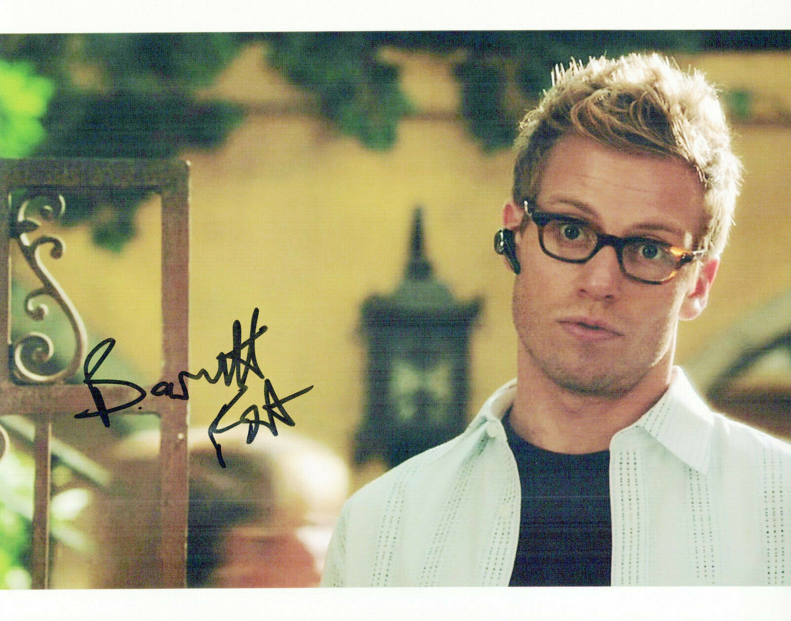 Barrett Foa NCIS Los Angeles autographed Photo Poster painting signed 8x10 #4 Eric Beale