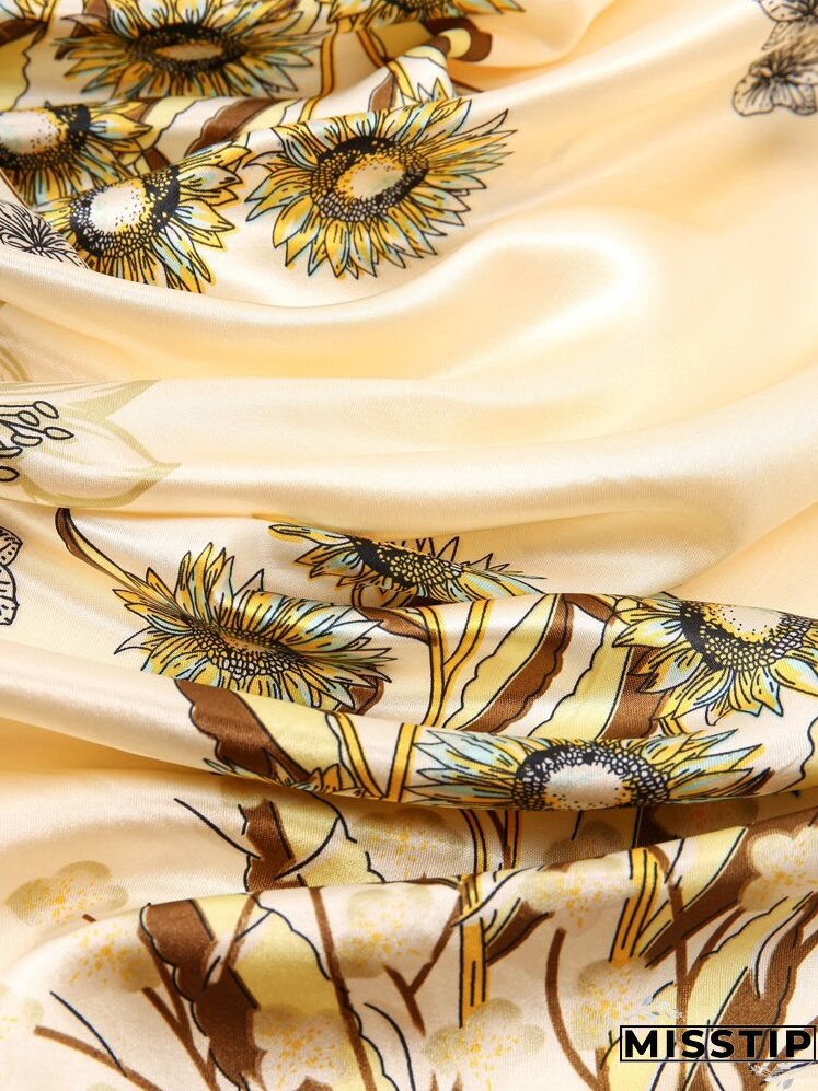 Flower Print Bandana