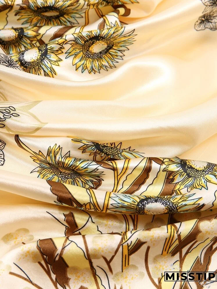 Flower Print Bandana