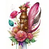 uk.everydayedeals (Limited Stock)Diamond Painting - Crystal Rhinestone - Feather