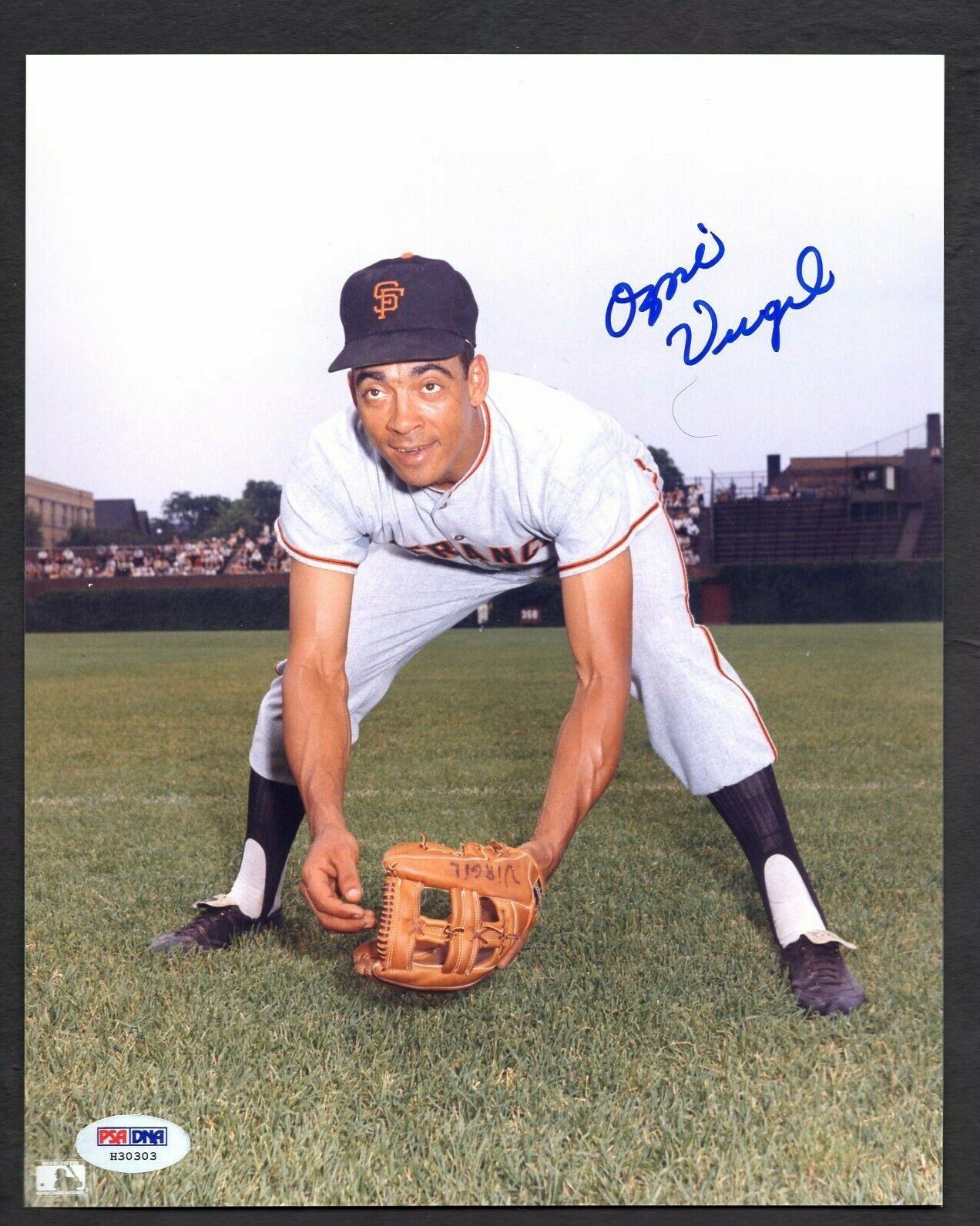 Ozzie Virgil Signed 8 x 10 Photo Poster painting PSA/DNA San Francisco Giants SHIPPING IS