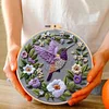 Flower Hummingbird-Embroidery Kit