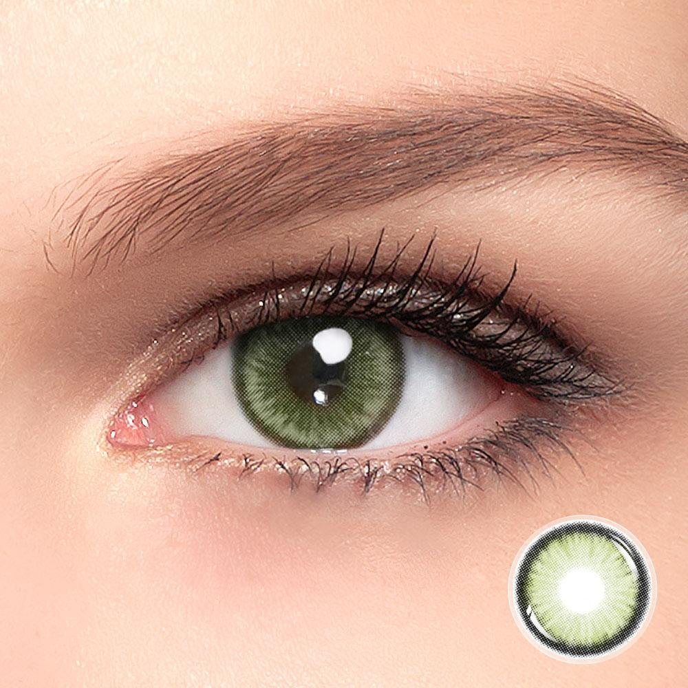 INMIX® Wine Green Contact Lenses (12 Months）