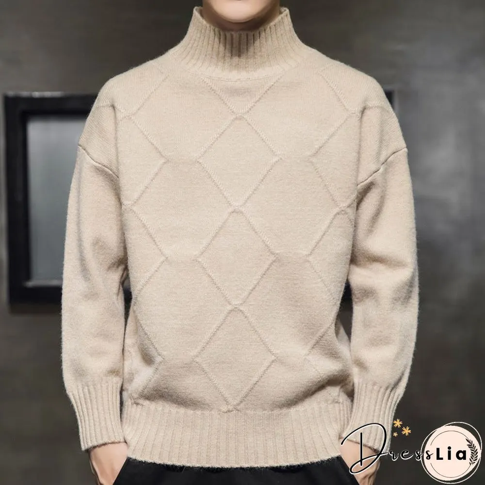 Half-neck Trend Sweater Men's Sweater