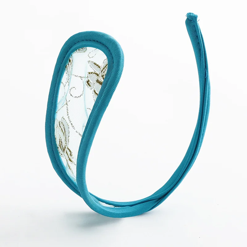 Nigikala 闺咪儿 Trousers Invisible C-Pants Sexy T-Thong Lace Transparent Couple Panties