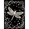 Diamond Painting-DIY Special Shaped Drill Pearl Painting Dragonfly(30x40cm)