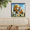 Diamond Painting-DIY Full Round Drill Cat Tiger(40*40CM)