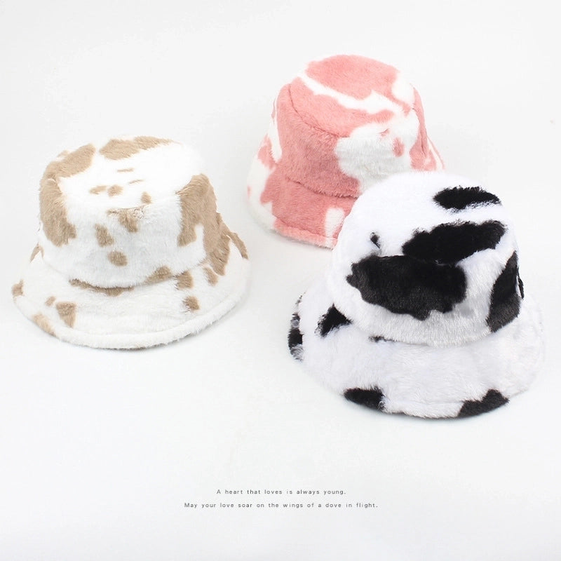 Hot Selling Fashion New Milk Pattern Fashion Basin Hat