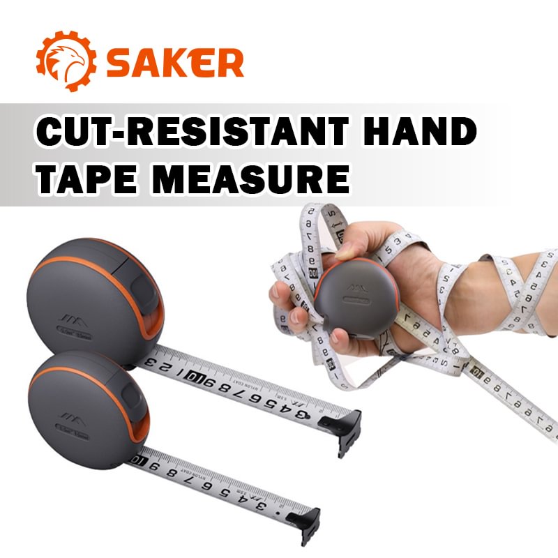 Saker Cut-resistant Hand Tape Measure