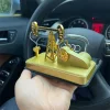 Solar Kowtow Machine Model Car Decoration Pumping Unit Model Ornament