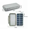 Waterproof Fly Fishing Box Fly Lure Tackle Box Storage Case for Vest Fly Fishing