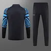 2023/2024 Napoli Half-Pull Training Suit Navy Blue Football Shirt 1:1 Thai Quality Set