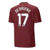 DE BRUYNE #17 Manchester City Third Away Soccer Jersey 2024/25