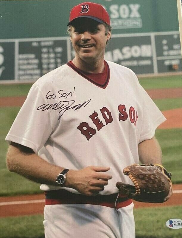 Will Ferrell signed autographed 11x14 Photo Poster painting Old School Anchorman SNL Redsox COA