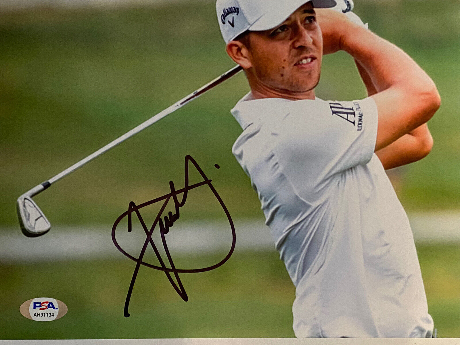 XANDER SCHAUFFELE Signed Autographed 8x10 Photo Poster painting PGA Golf ROY Masters PSA/DNA!