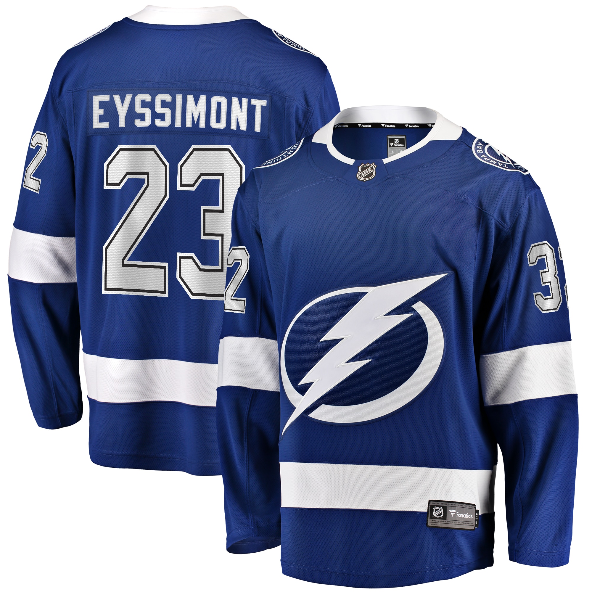 Michael Eyssimont Tampa Bay Lightning Fanatics Home Premier Breakaway   Jersey &ndash; Blue mysite