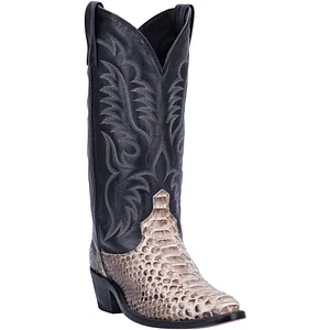 mens snake print boots