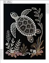 Diamond Painting-DIY Special Shaped Drill Pearl Painting Sea ​​Turtle(35x45cm)