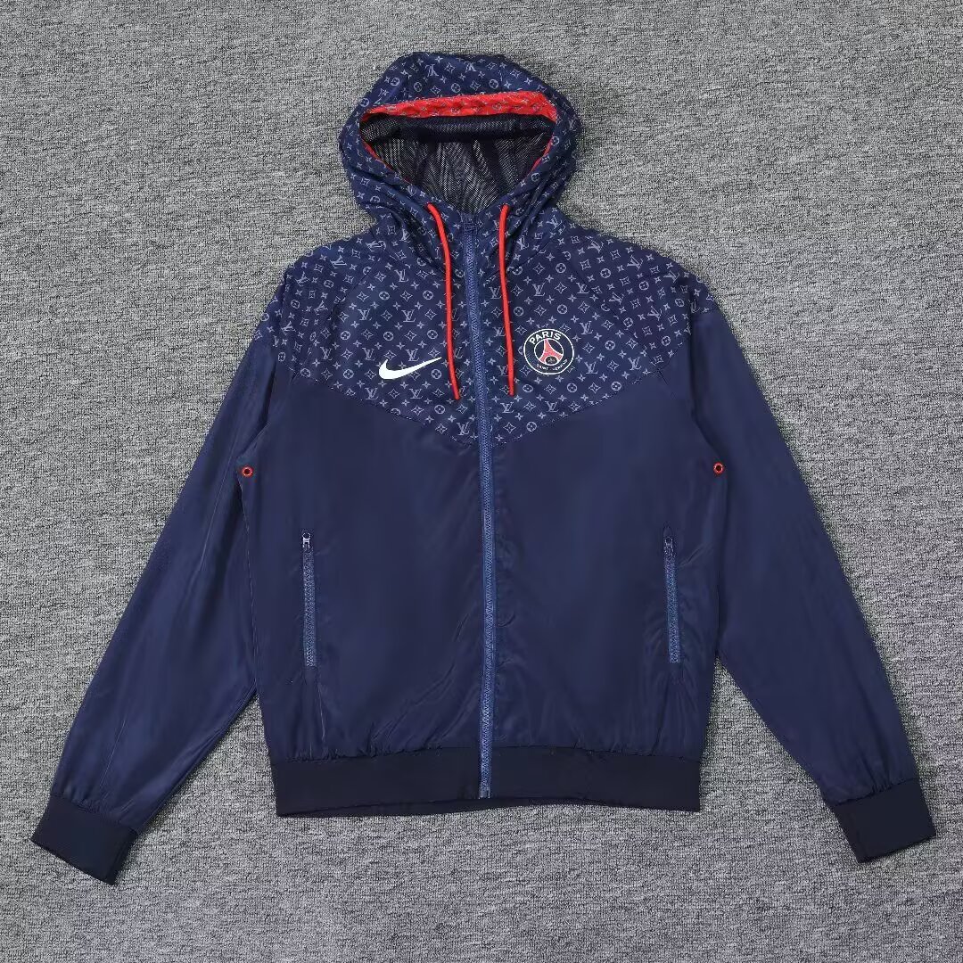 25/26 PSG Paris Saint Germain windbreaker Football Shirt Thai Quality Set