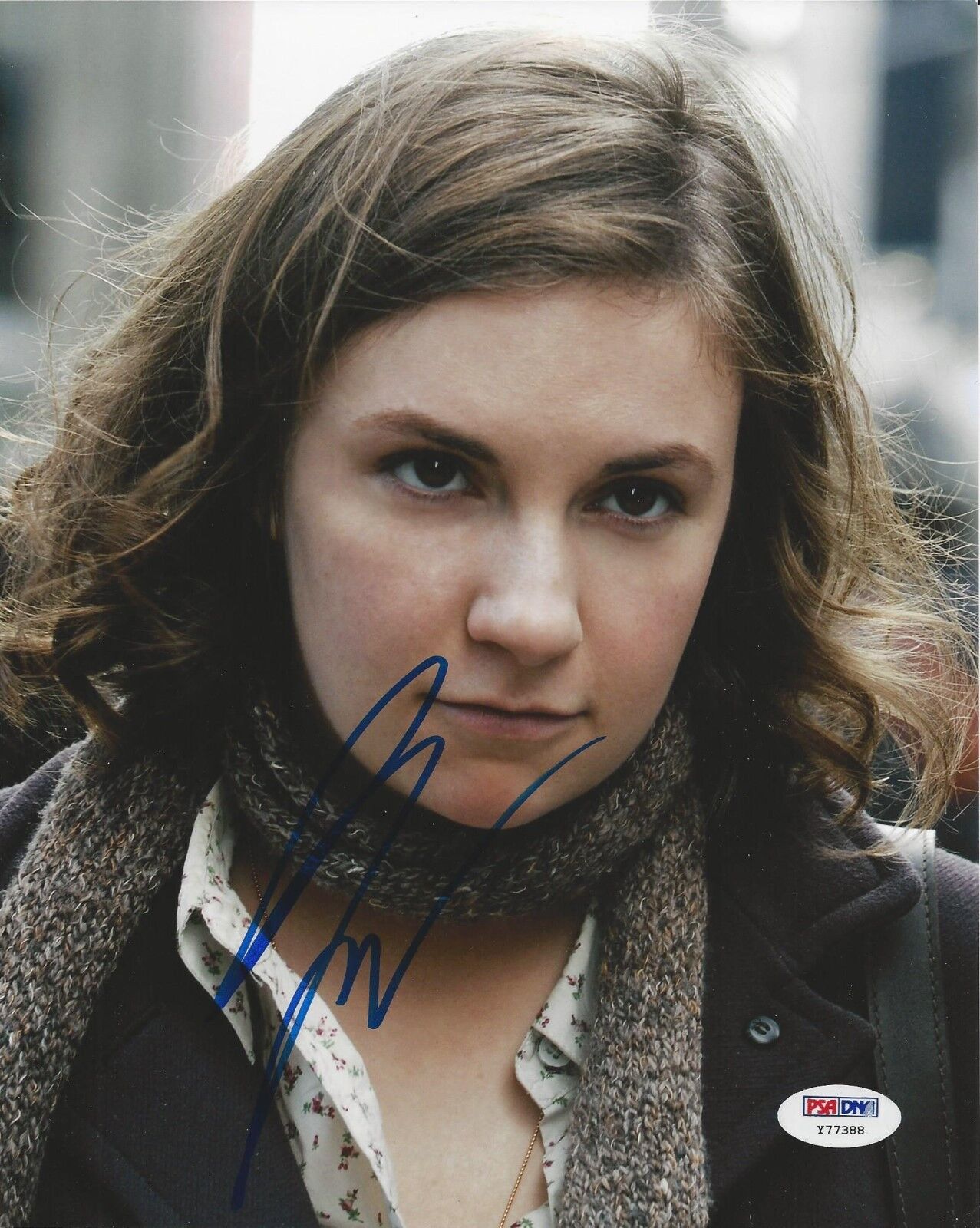 Lena Dunham hand SIGNED 8x10 Photo Poster painting HBO TV Series Girls PSA/DNA COA